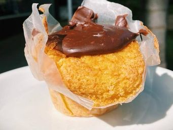 Muffin de Cenoura com Ganache