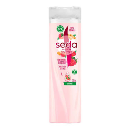 Shampoo Seda 325Ml gengibre e frut vermelhas 