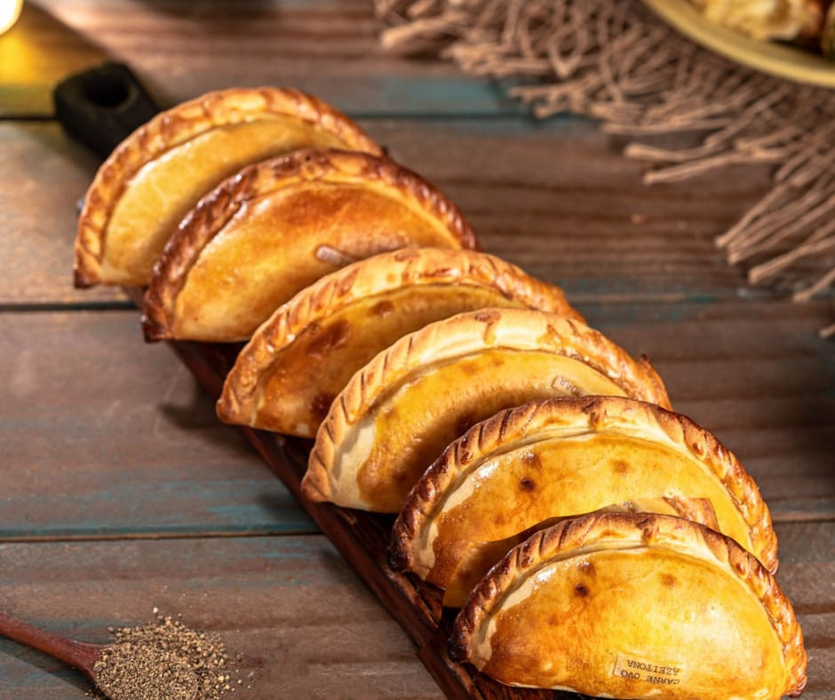 6 Empanadas com desconto