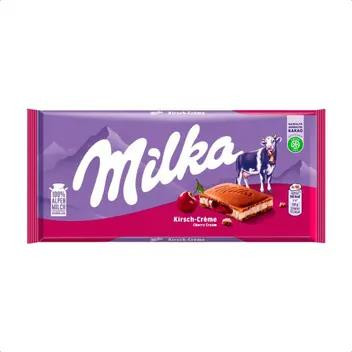 BARRAO MILKA 100G CHERRY CREAM