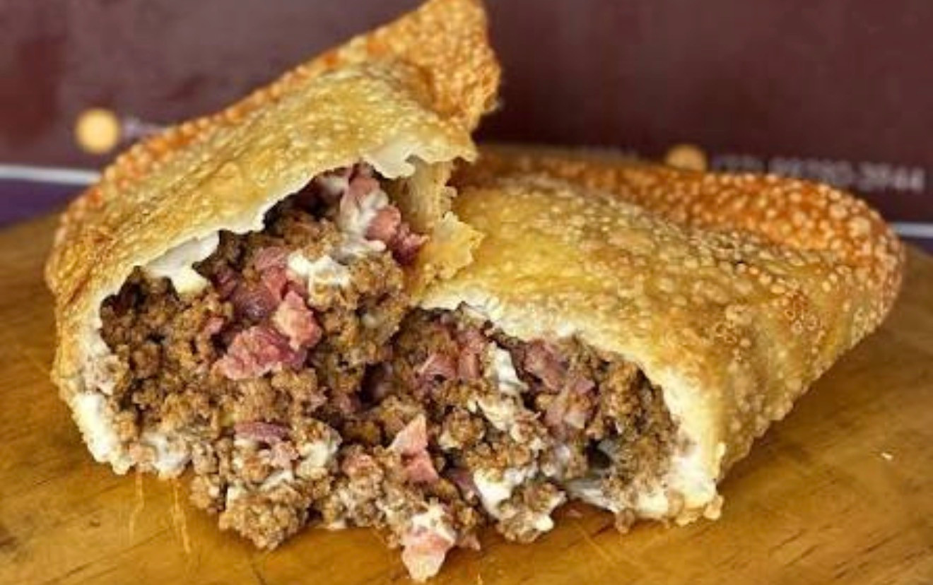 PASTEL CARNE, BACON E CATUPIRY