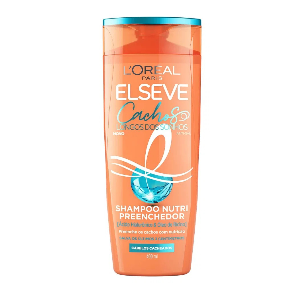 SHAMPOO ELSEVE LONGOS DOS SONHOS "CACHOS" 400ML