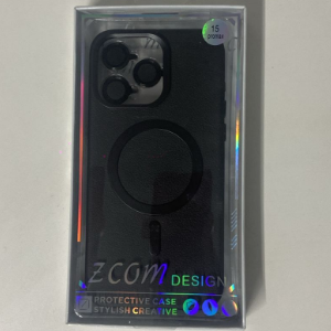 CAPA INDUCAO PRETO IPHONE 15 PRO MAX ZCOM