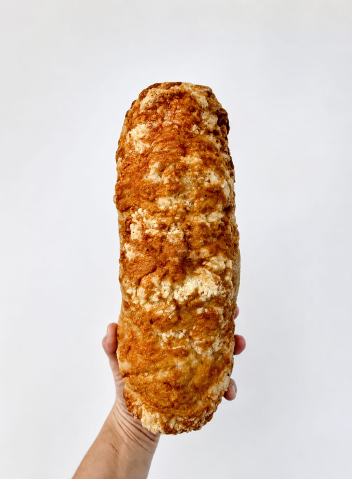 PÃO COM CROSTA DE PARMESSÃO