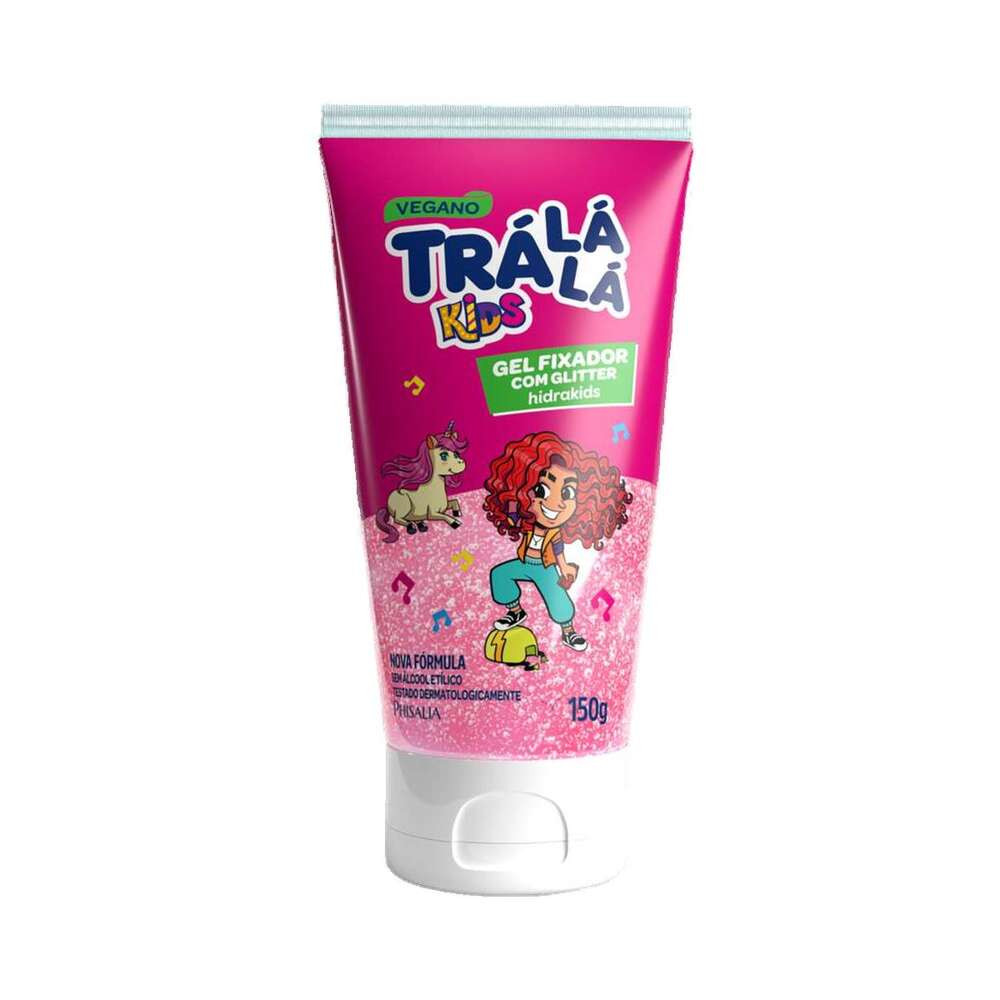 Gel Fixador Com Glitter Trá Lá Lá 