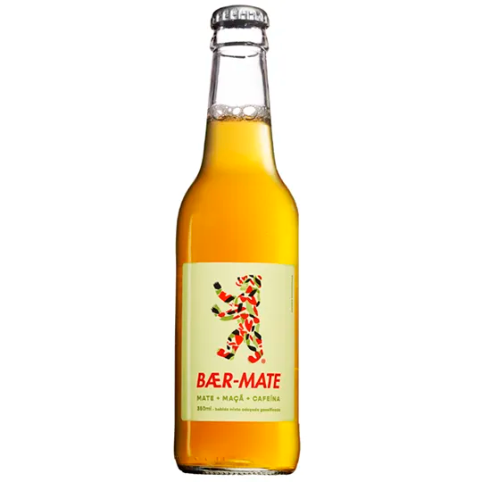 CHÃ GASEIFICADO BAER MATE LONG NECK 