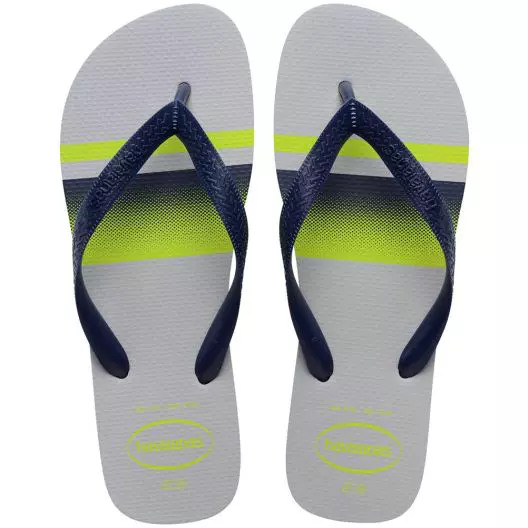 HAVAIANAS TOP BASIC CINZA GELO/MARINHO 39/40**