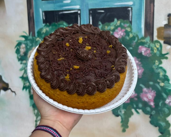 Piscininha de Cenoura com Brigadeiro