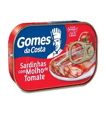 Sardinhas c/Molho de Tomate (Gomes da Costa) 125g