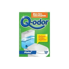 Detergente Sanitario Bloco Pinho com 1 (Q-odor) 50g