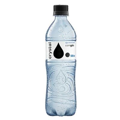 Agua Mineral Crystal C/Gas 500ml