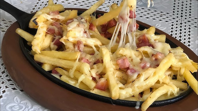 Fritas C/ Bacon e Mussarela