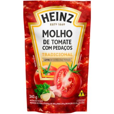 MOLHO DE TOMATE HEINZ TRADICIONAL SC240G