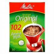 FILTRO PAPEL P/CAFE MELITTA 102