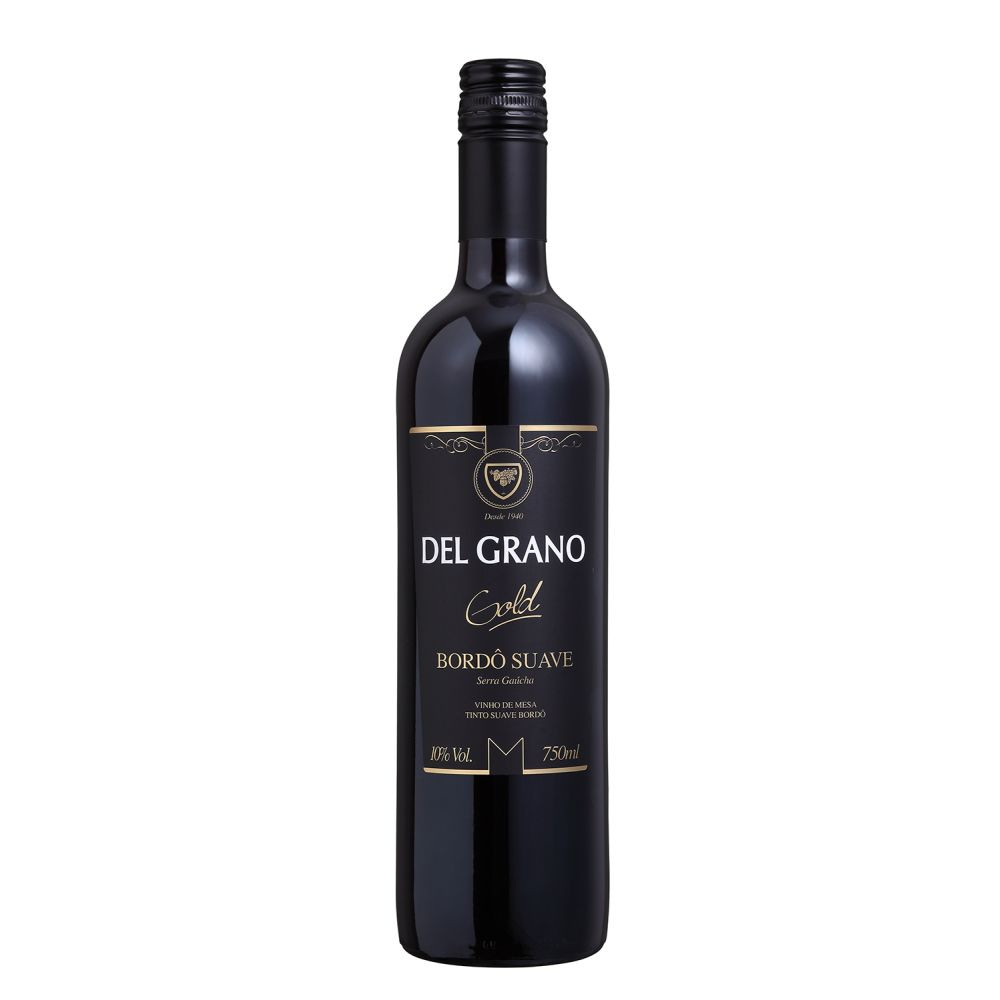 Vinho Del Grano Bordô Suave 750ml