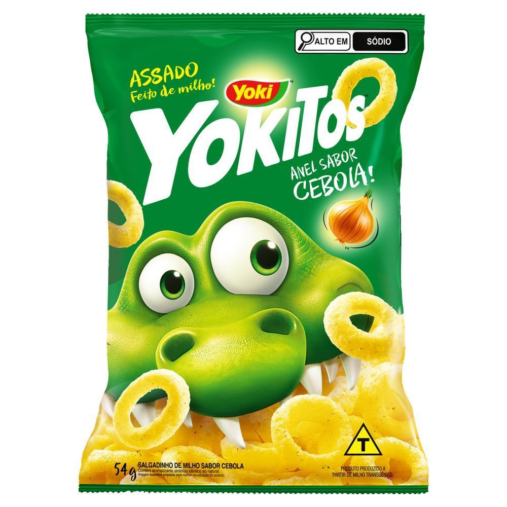 SALGADO YOKITOS CEBOLA ANEL 54G UN