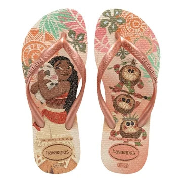 HAVAIANAS KIDS SLIM PRINCESS ROSA CLAY 29/30