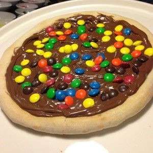 PIZZA DE M&M'S