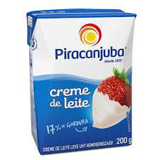 Creme de leite Piracanjuba 200g