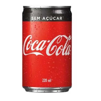 630 - Coca Cola Zero Mini Lata 220 ml