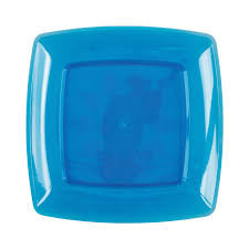 PRATO ACRILICO 15CM AZUL CLARO