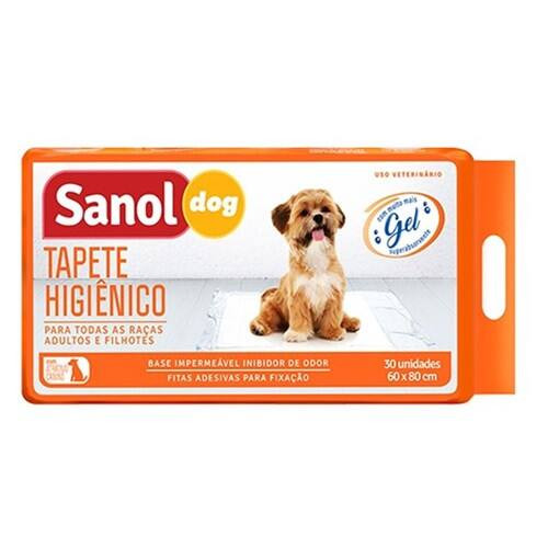 Tapete Higiênico Sanol Dog c/30 Und