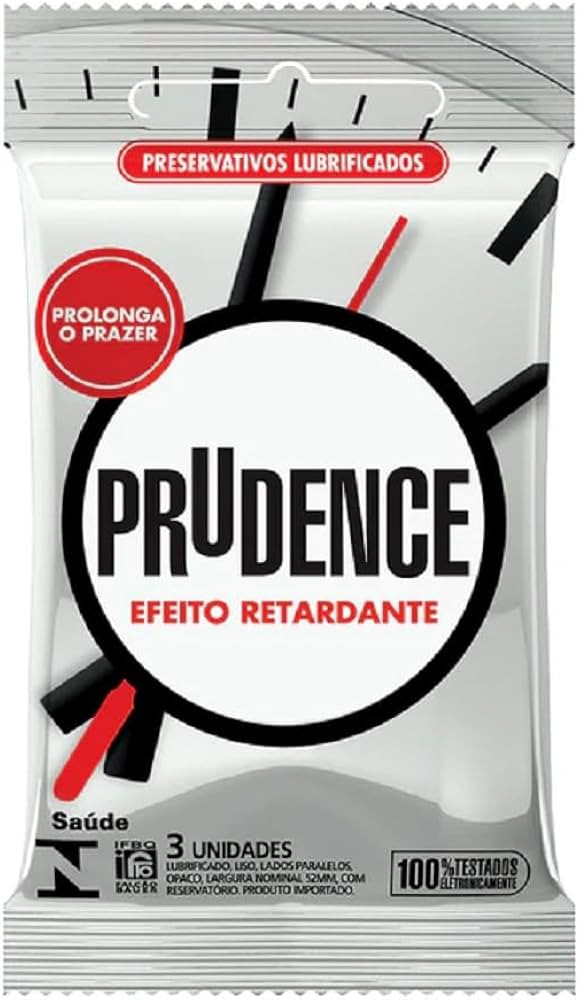Preservativo Prudence Efeito Retardante