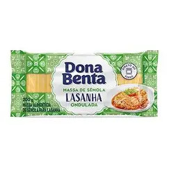Massa de Semola Lasanha Ondulada (Dona Benta) 200g