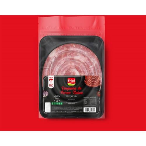 Linguiça Suína Fina Frico Tradicional Embalagem 500g
