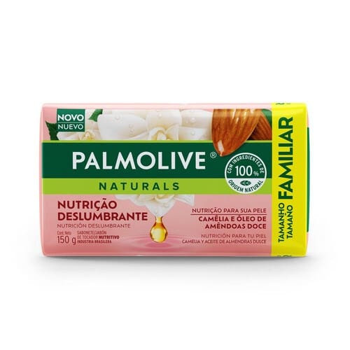 Sabonete Naturals Camélia e Óleo de Amêndoas Palmolive 150g