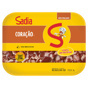 CORACAO DE FRANGO BANDEJA SADIA 1KG