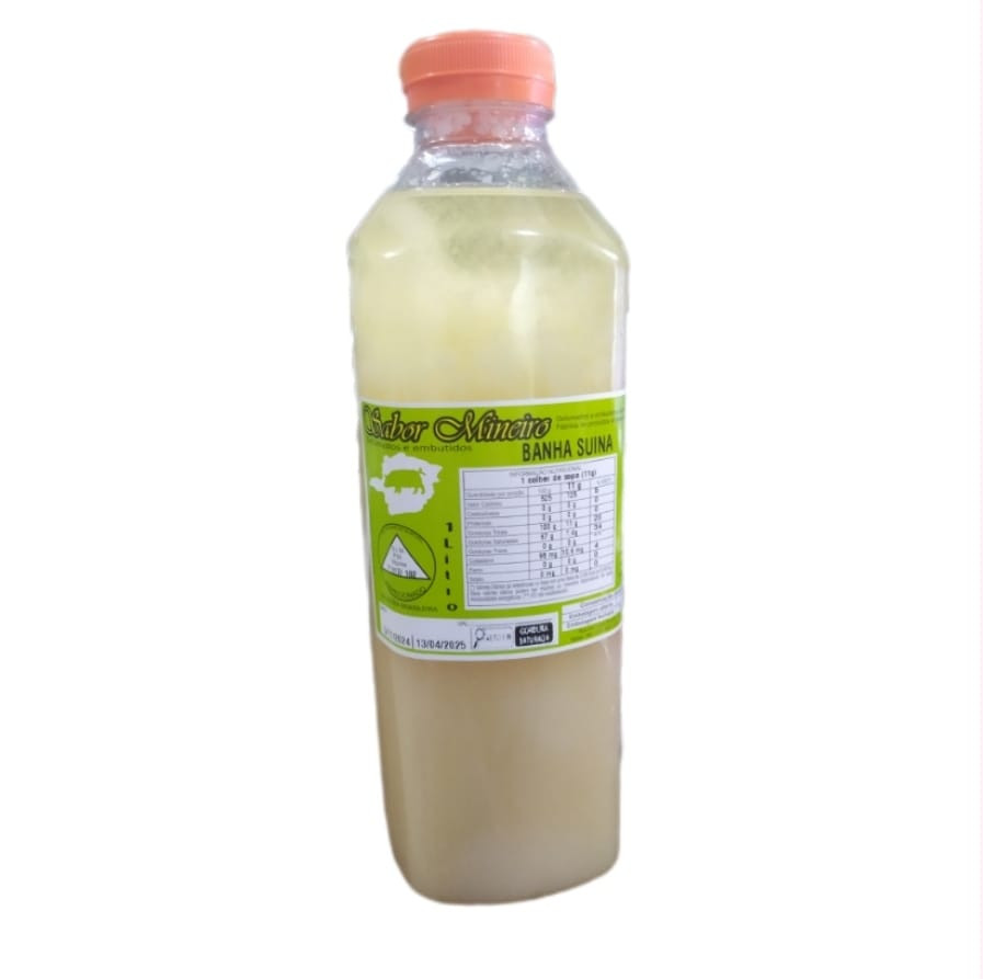 BANHA SUINA SABOR MINEIRO 1LT
