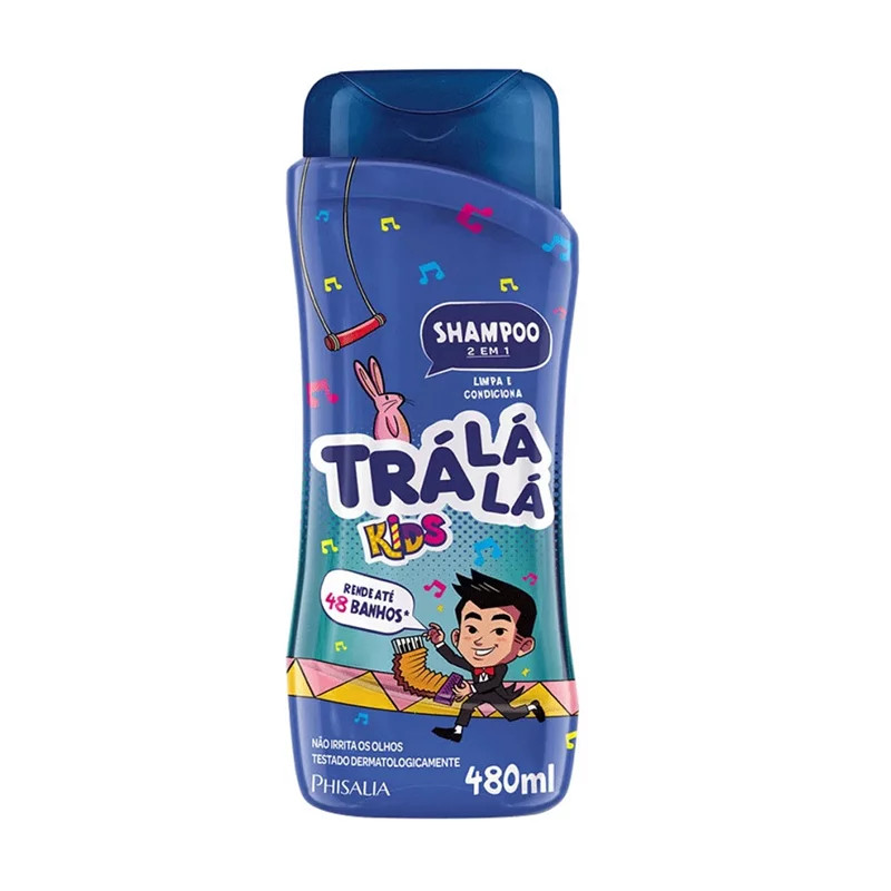 SHAMPOO TRA-LA-LA 2EM1 KIDS 480ML