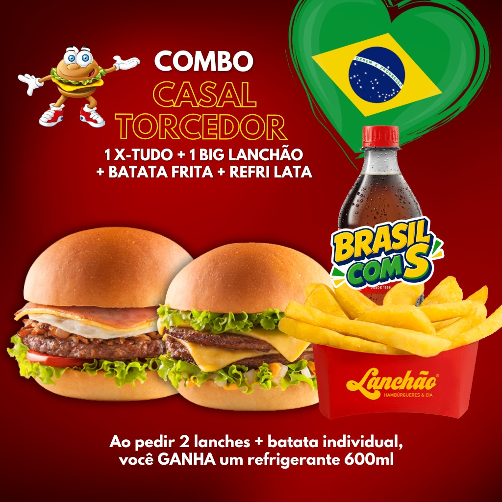 Combo Casal Torcedor