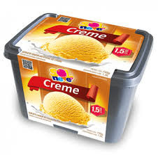 SORVETE SOL NENE 1.5L CREME AMARELO