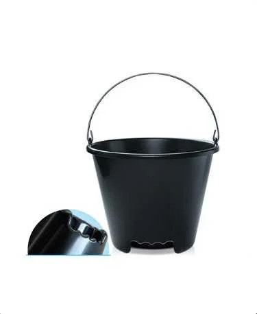 BALDE CONCRETO 12LT COM PEGADOR TERRAPLAST