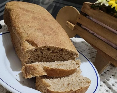 Pão Integral de Fermentação Natural 