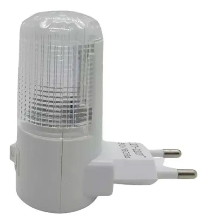 Mini Luminária De Parede Tomada Luz Led Ambiente Bivolt