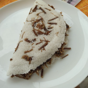TAPIOCA COM CARNE DO SOL