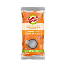 ESPONJA SCOTCH-BRITE LARANJA NAO RISCA 
