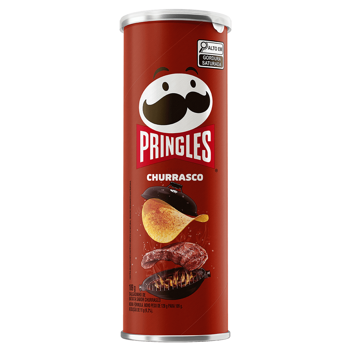 BATATA PRINGLES CHURRASCO 105G 