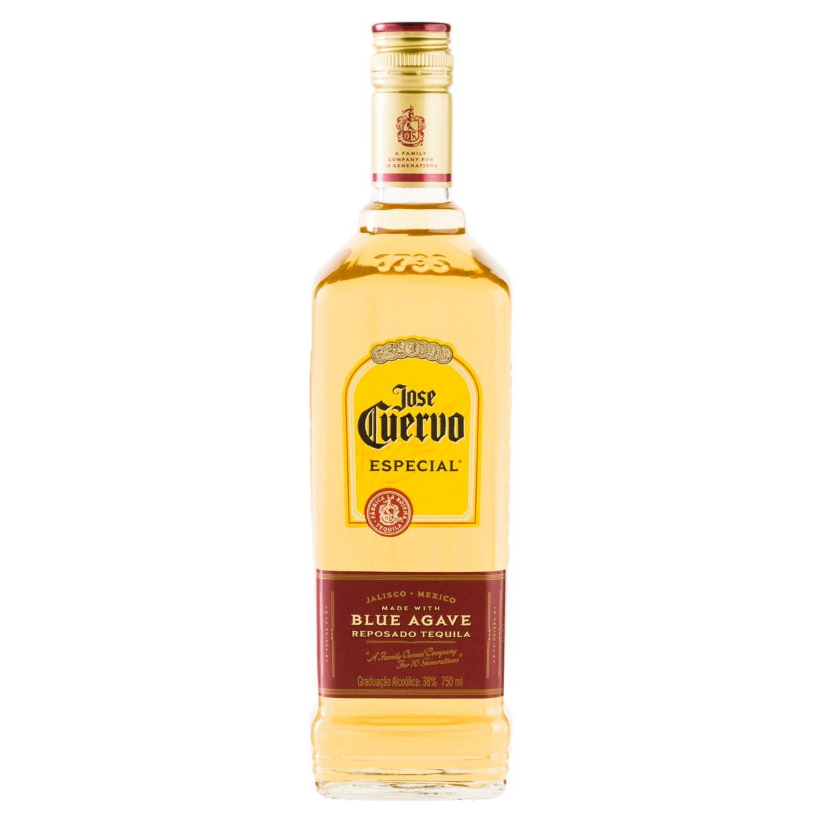 TEQUILA JOSE CUERVO 750ML ESPECIAL OURO