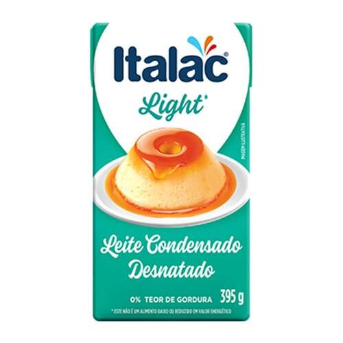 Leite Condensado Italac Desnatado Light Caixa 395g