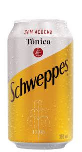 ÁGUA TÔNICA SEM AÇÚCAR SCHWEPPES LATA 350ML