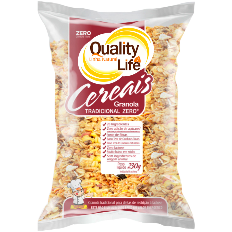 GRANOLA QUALITY LIFE TRADICIONAL LIGHT 230G