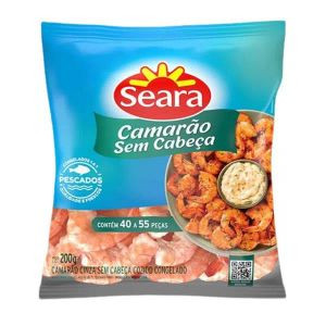 CAMARAO SEARA S/ CABEÇA 40/55 200G