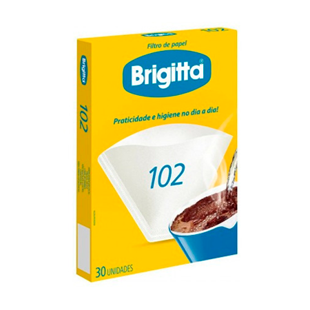 FILTRO DE PAPEL BRIGITTA "102" C/30UN