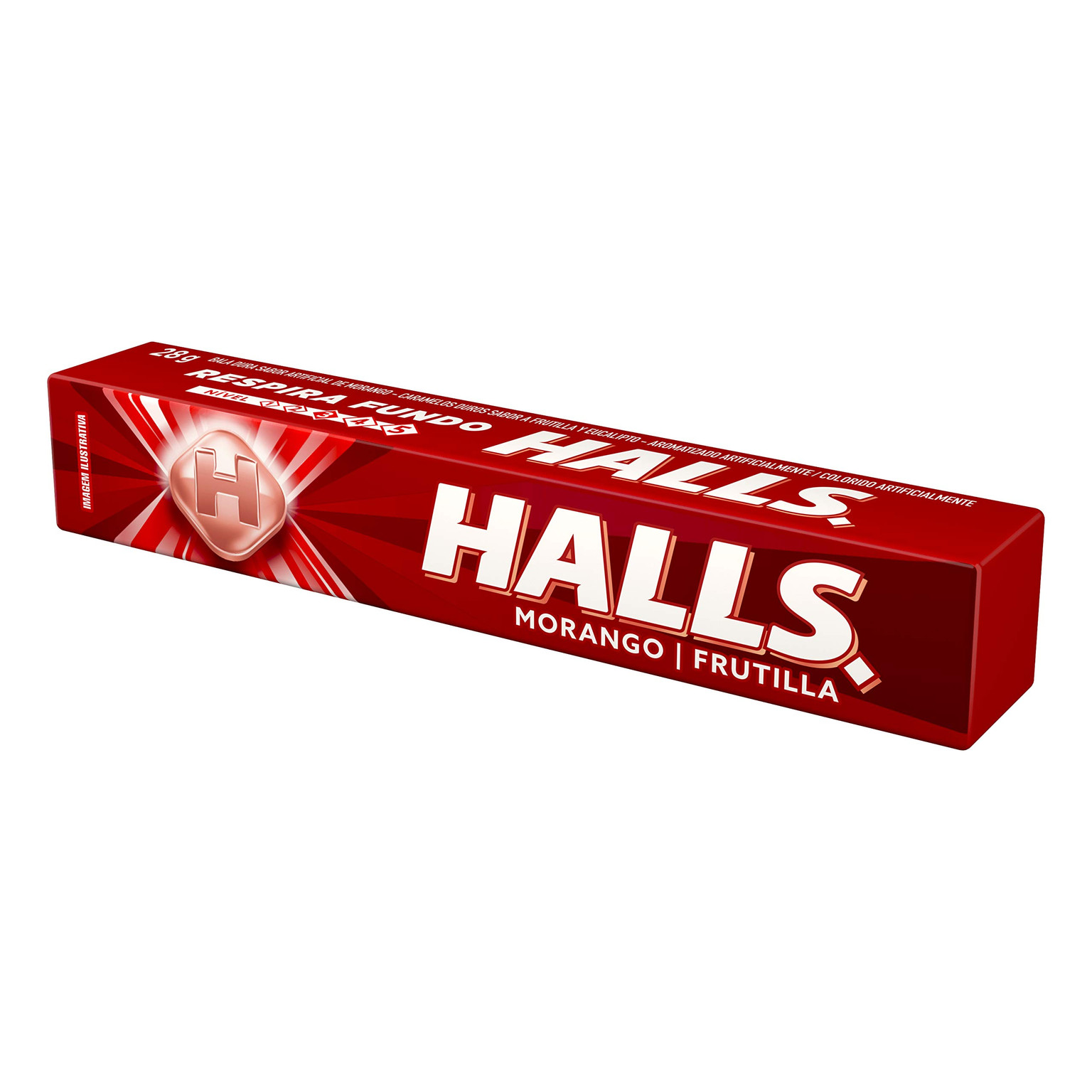  Halls Morango 