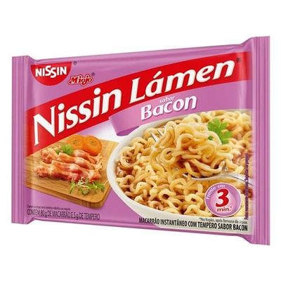 Miojo Nissin Lámen Bacon 85g