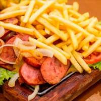 LINGUICA COM FRITAS